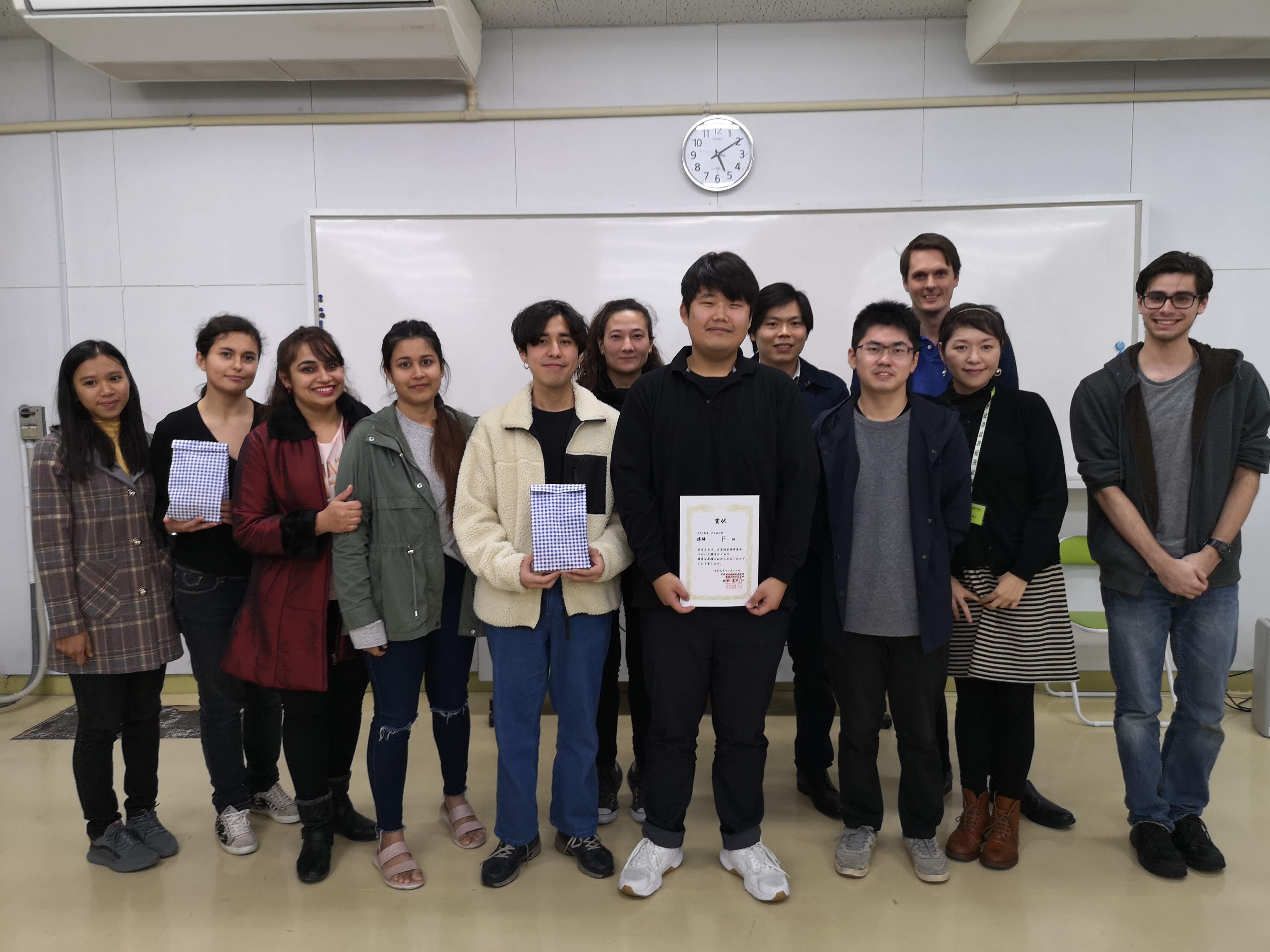 Japanese Course’s Reading Contest – 1st Year Students