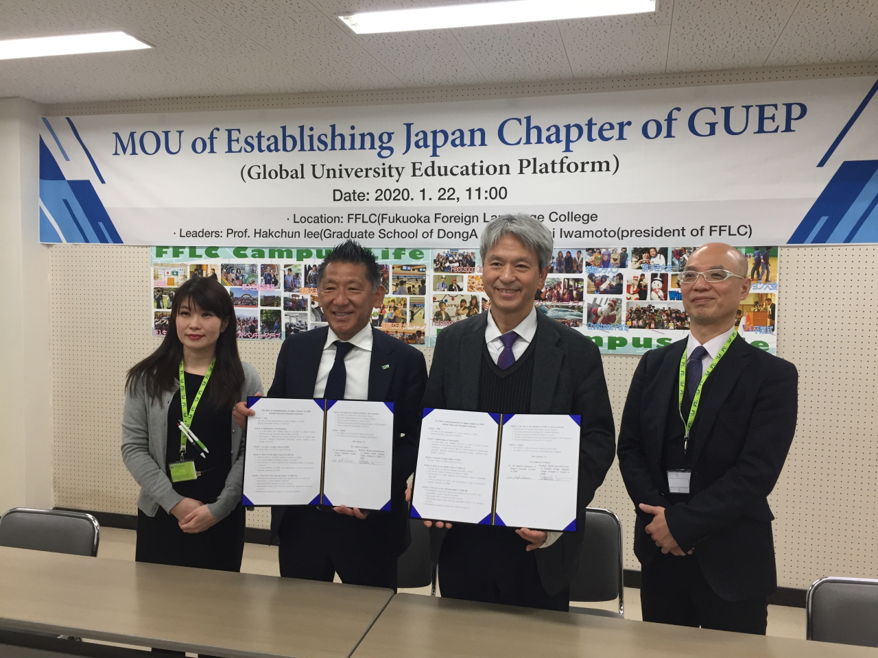 MOU Signing with Dong-A University, Korea